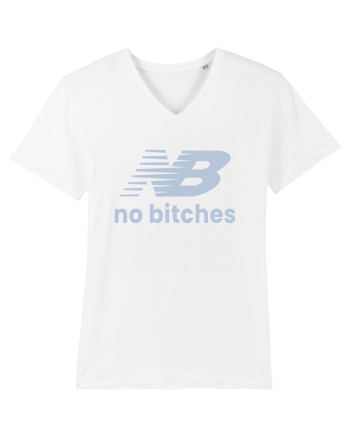 NB No Bitches Funny Logo White