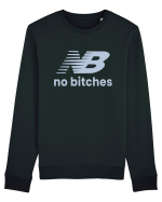 NB No Bitches Funny Logo Bluză mânecă lungă Unisex Rise