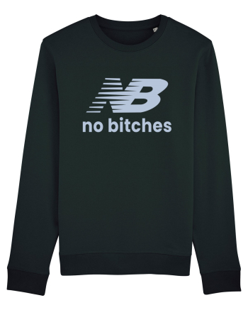 NB No Bitches Funny Logo Black