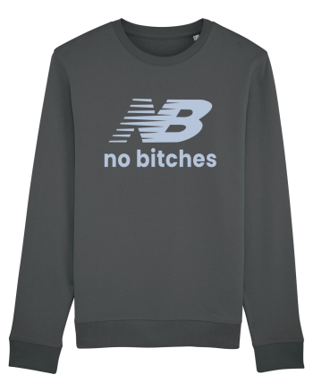 NB No Bitches Funny Logo Anthracite