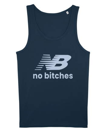 NB No Bitches Funny Logo Navy