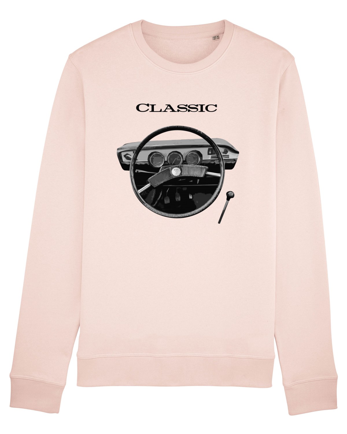 Bluză mânecă lungă Unisex Rise Candy Pink