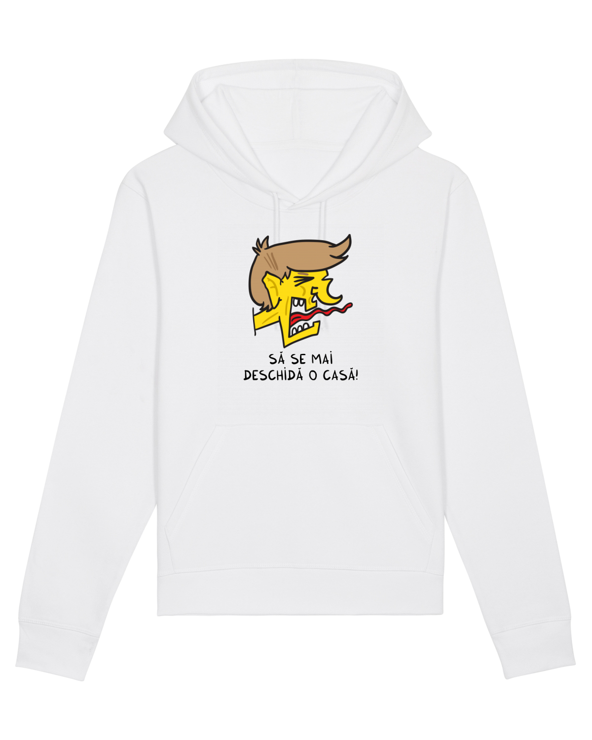 Hanorac Unisex Drummer White