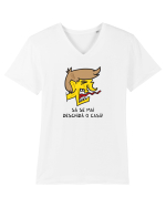 Să se mai deschidă o casă Tricou mânecă scurtă guler V Bărbat Presenter