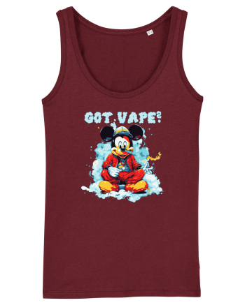 Got vape? Burgundy