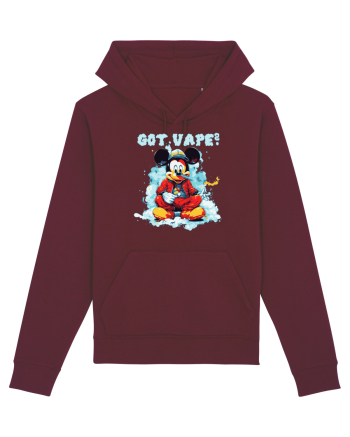 Got vape? Burgundy
