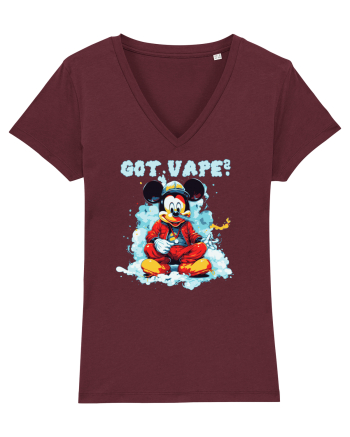 Got vape? Burgundy