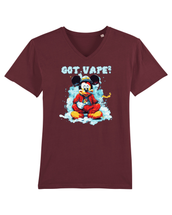 Got vape? Burgundy