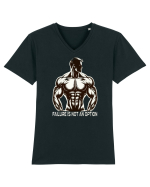 GYM MOTIVATION Tricou mânecă scurtă guler V Bărbat Presenter