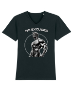 GYM MOTIVATION Tricou mânecă scurtă guler V Bărbat Presenter