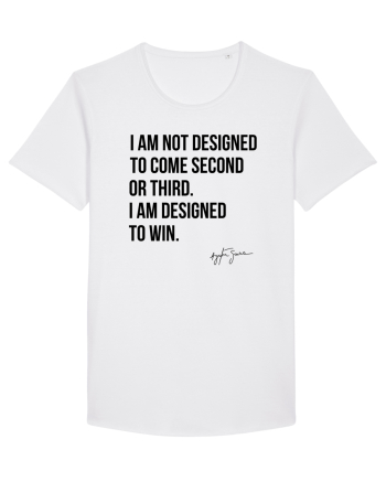 Senna Quote White