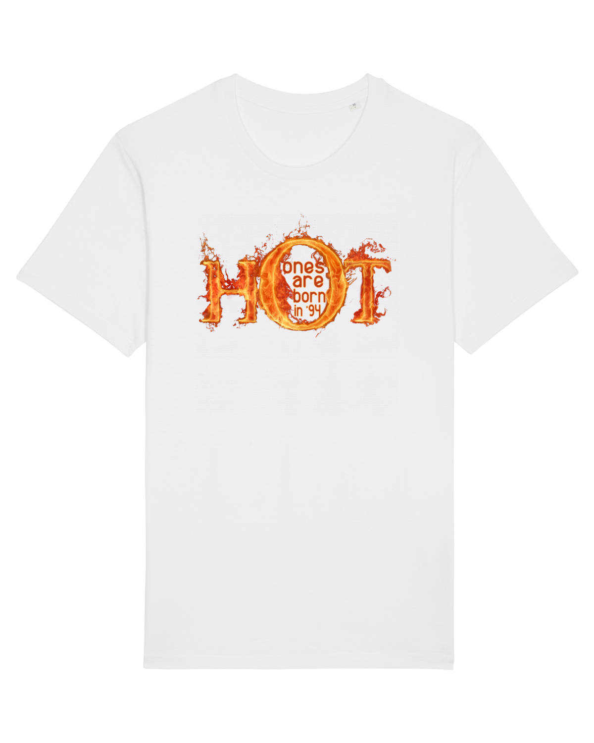 Tricou mânecă scurtă Unisex Rocker White