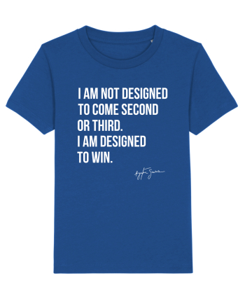 Senna Quote Majorelle Blue