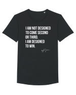 Senna Quote Tricou mânecă scurtă guler larg Bărbat Skater