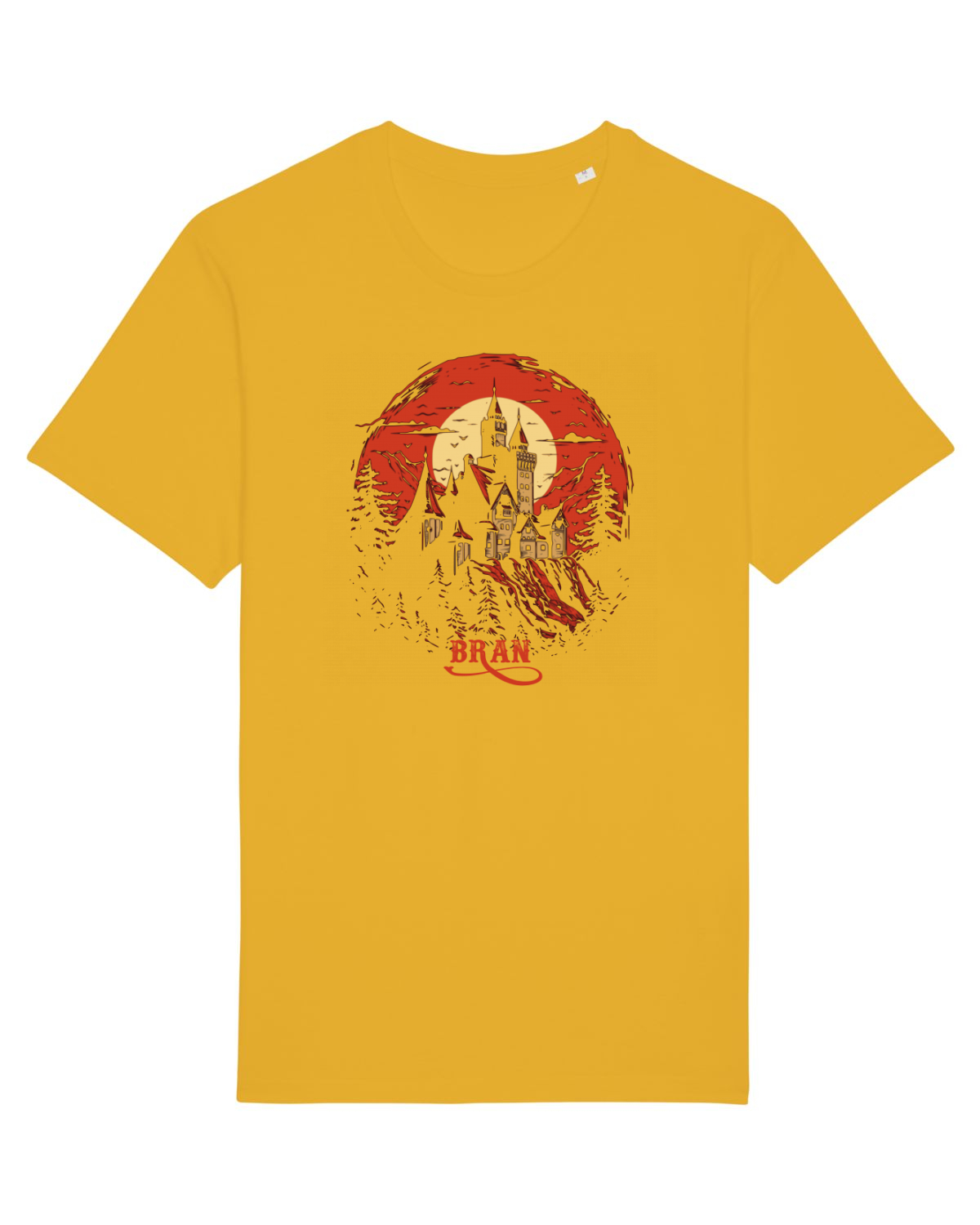 Tricou mânecă scurtă Unisex Rocker Spectra Yellow