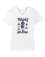 WILD Tricou mânecă scurtă guler V Bărbat Presenter