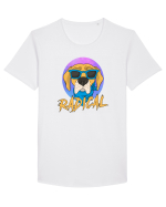 RADICAL Tricou mânecă scurtă guler larg Bărbat Skater
