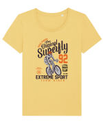 RIDER CLUB Tricou mânecă scurtă guler larg fitted Damă Expresser