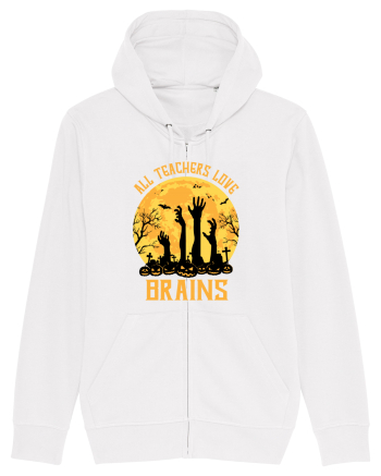 All Teachers Love Brains White