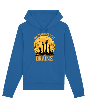 All Teachers Love Brains Royal Blue