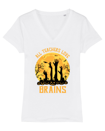 All Teachers Love Brains White