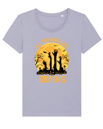 All Teachers Love Brains Lavender