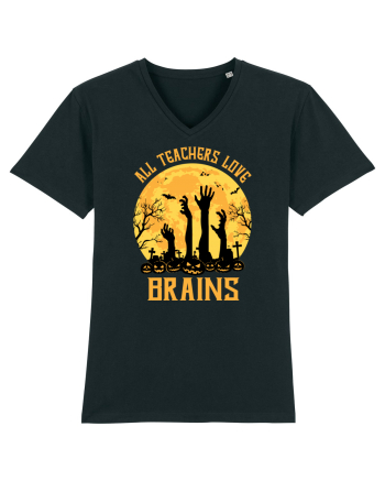 All Teachers Love Brains Black