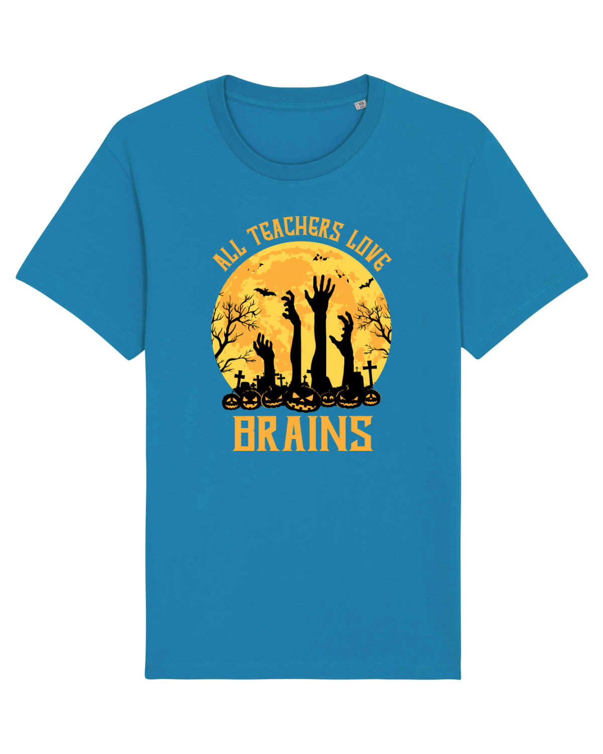 Tricou mânecă scurtă Unisex Rocker Azur
