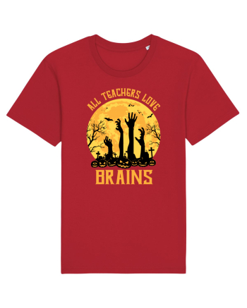 All Teachers Love Brains Red
