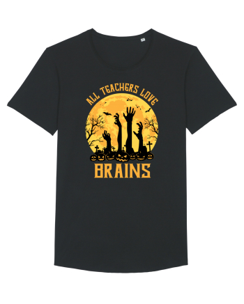 All Teachers Love Brains Black
