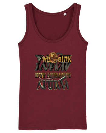 Art Deco Burgundy