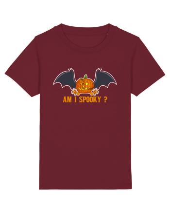 Am I Spooky Burgundy