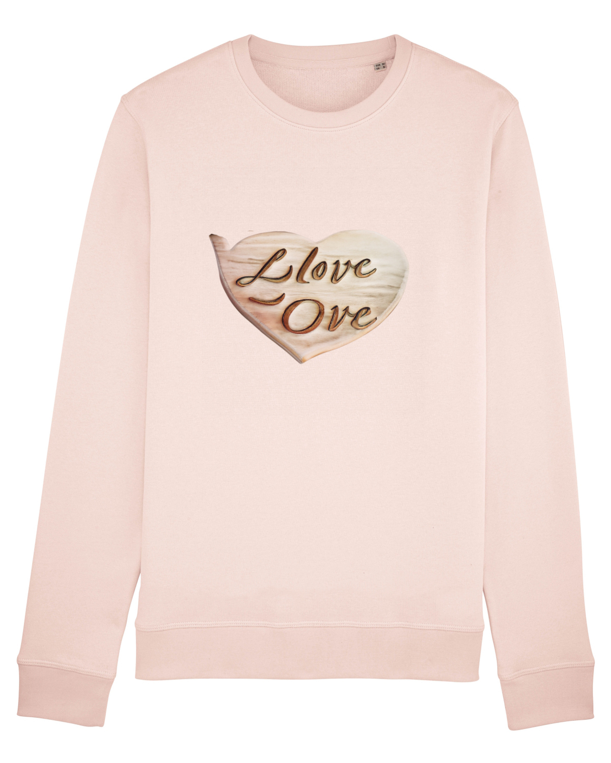 Bluză mânecă lungă Unisex Rise Candy Pink
