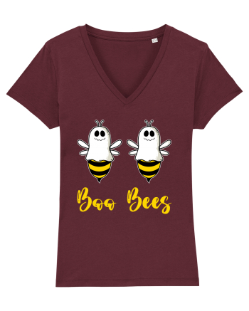 Boo Bees Couples Halloween Costume Burgundy