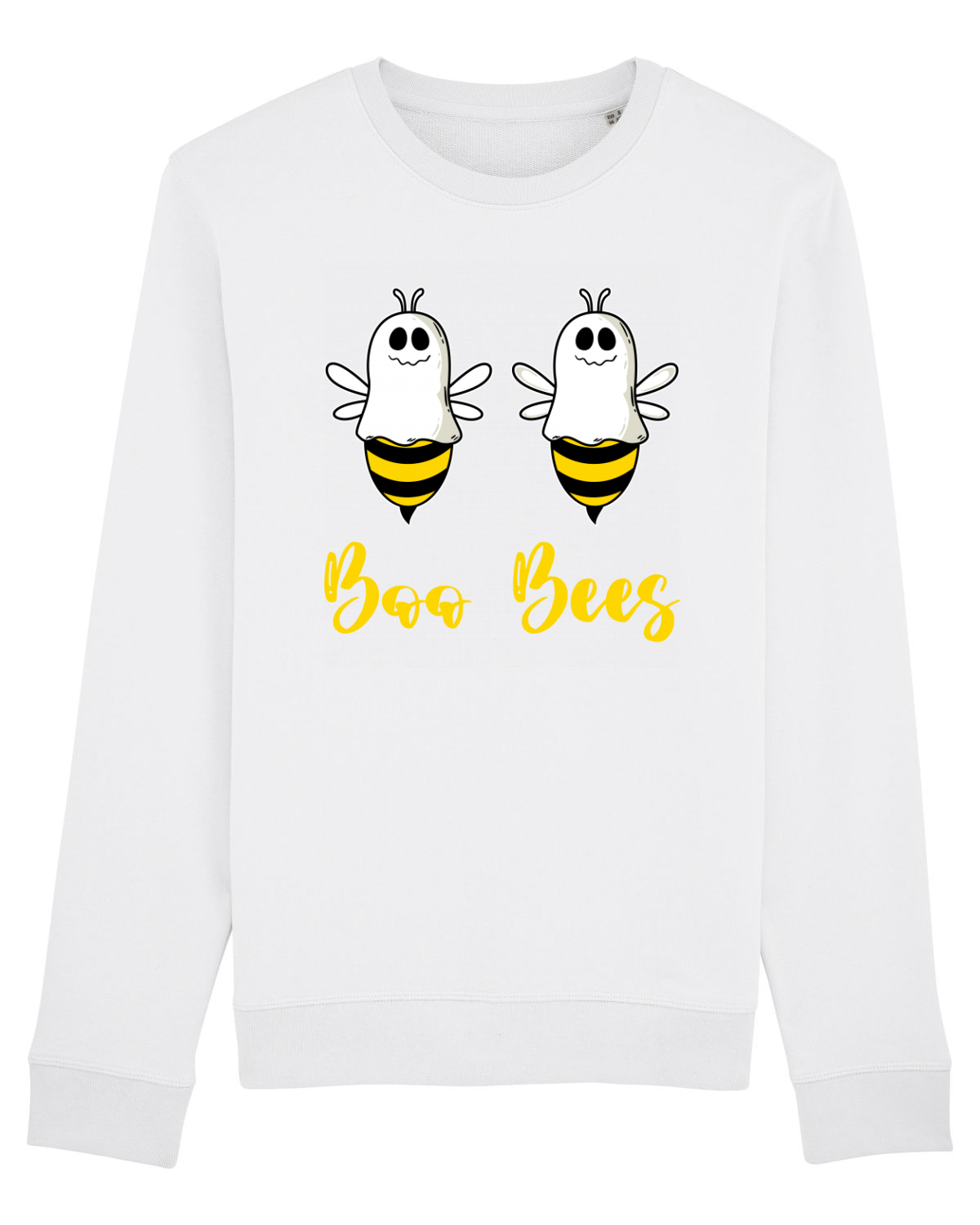 Bluză mânecă lungă Unisex Rise White