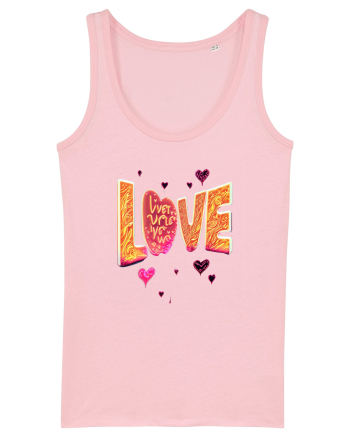 Love in the Air Cotton Pink