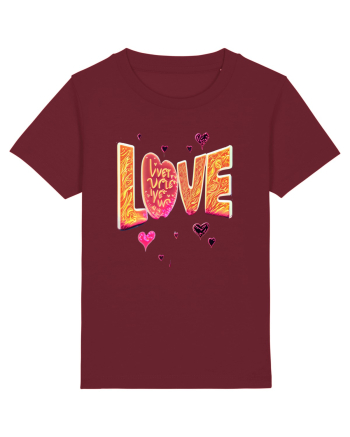 Love in the Air Burgundy