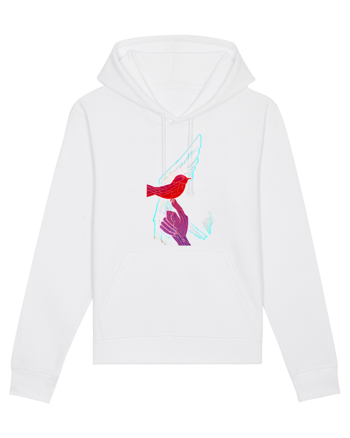 Hanorac Unisex Drummer White