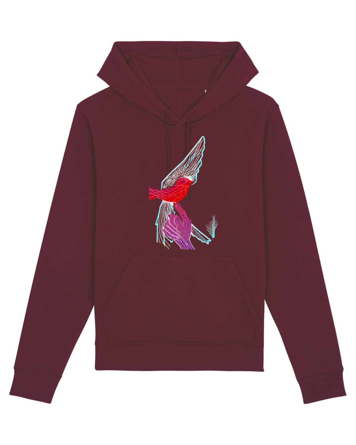 Hanorac Unisex Drummer Burgundy