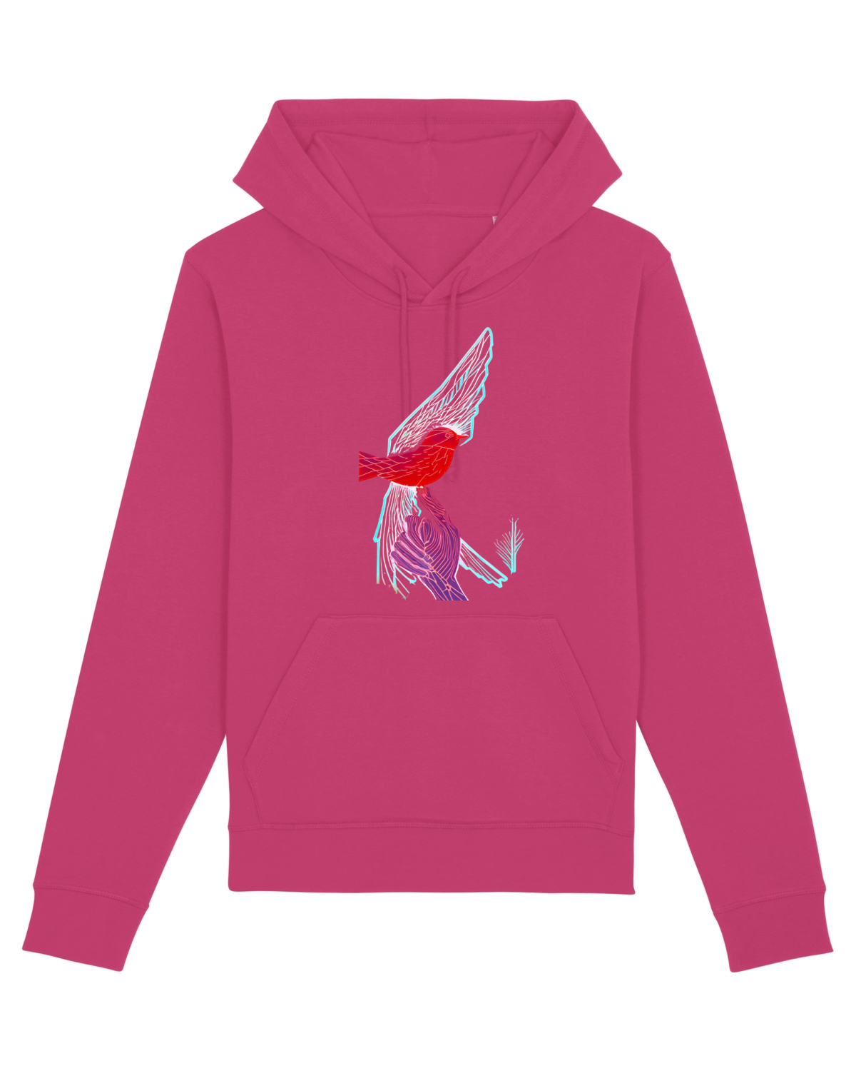 Hanorac Unisex Drummer Raspberry
