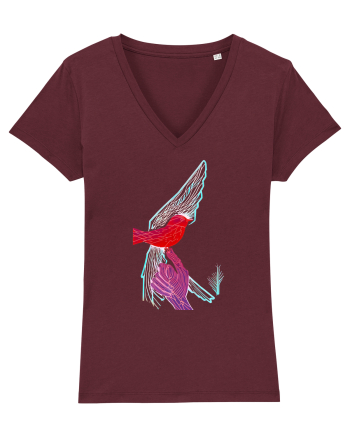 Magia penelor Burgundy