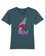 Magia penelor Tricou mânecă scurtă guler V Bărbat Presenter