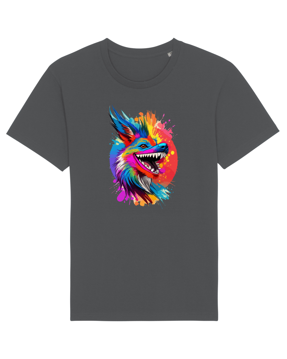 Tricou mânecă scurtă Unisex Rocker Anthracite
