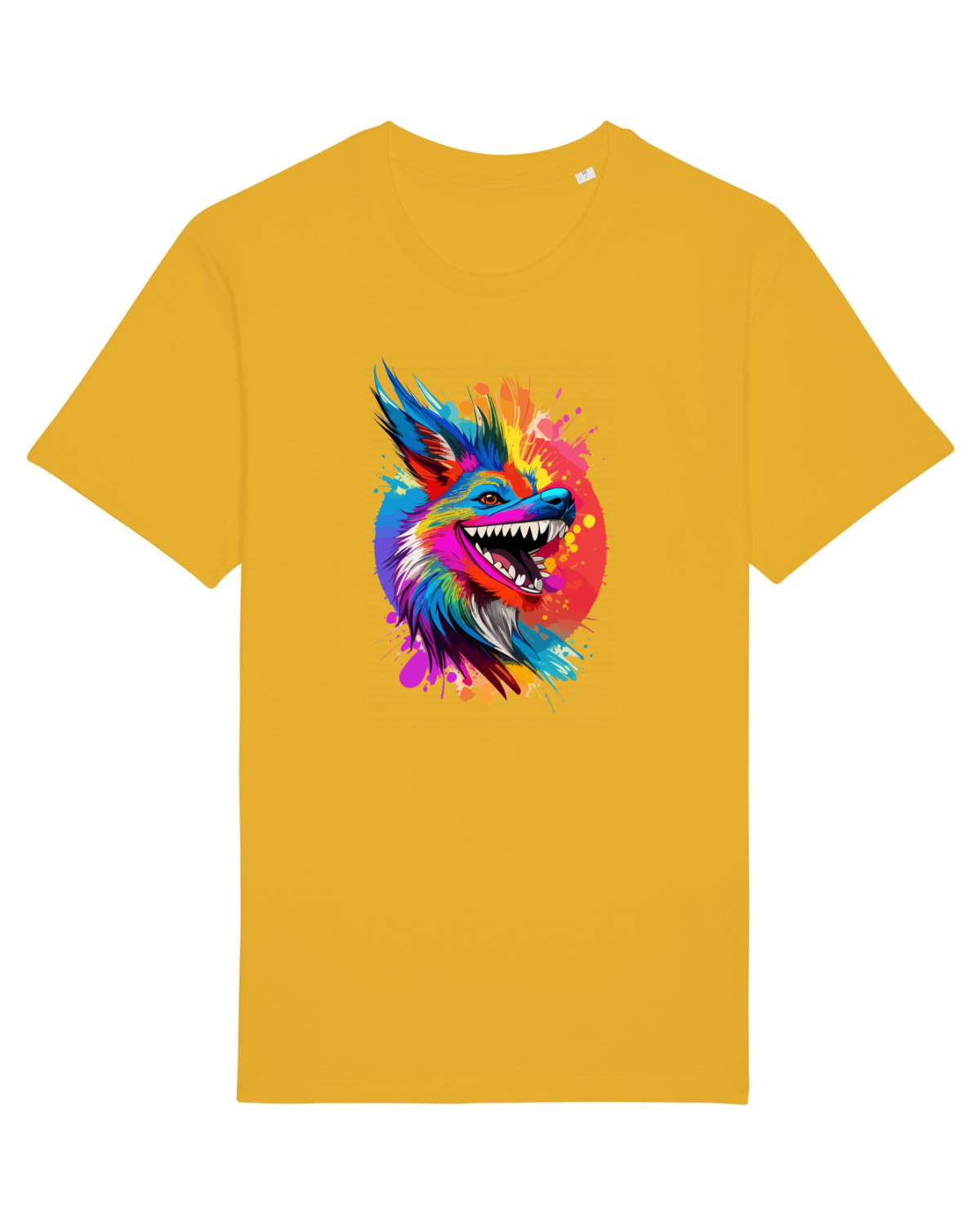 Tricou mânecă scurtă Unisex Rocker Spectra Yellow