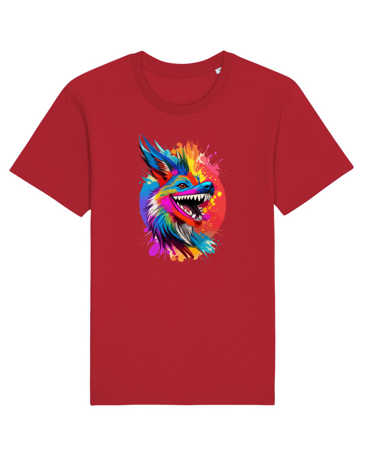 Tricou mânecă scurtă Unisex Rocker Red