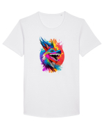 Chihuahua Burst Tricou mânecă scurtă guler larg Bărbat Skater
