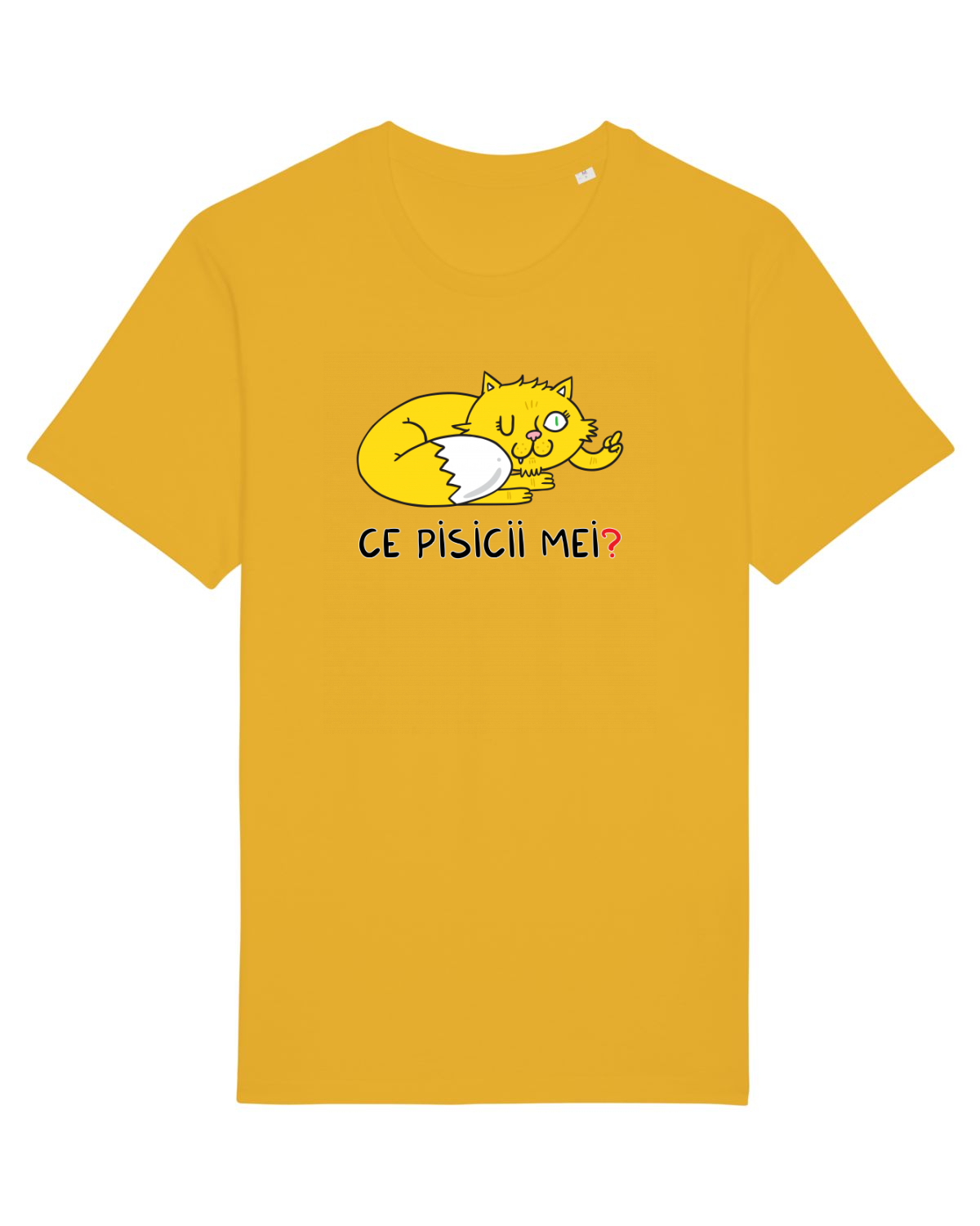 Tricou mânecă scurtă Unisex Rocker Spectra Yellow