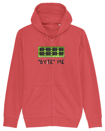 Byte me Carmine Red