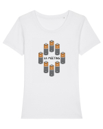AA meeting Tricou mânecă scurtă guler larg fitted Damă Expresser