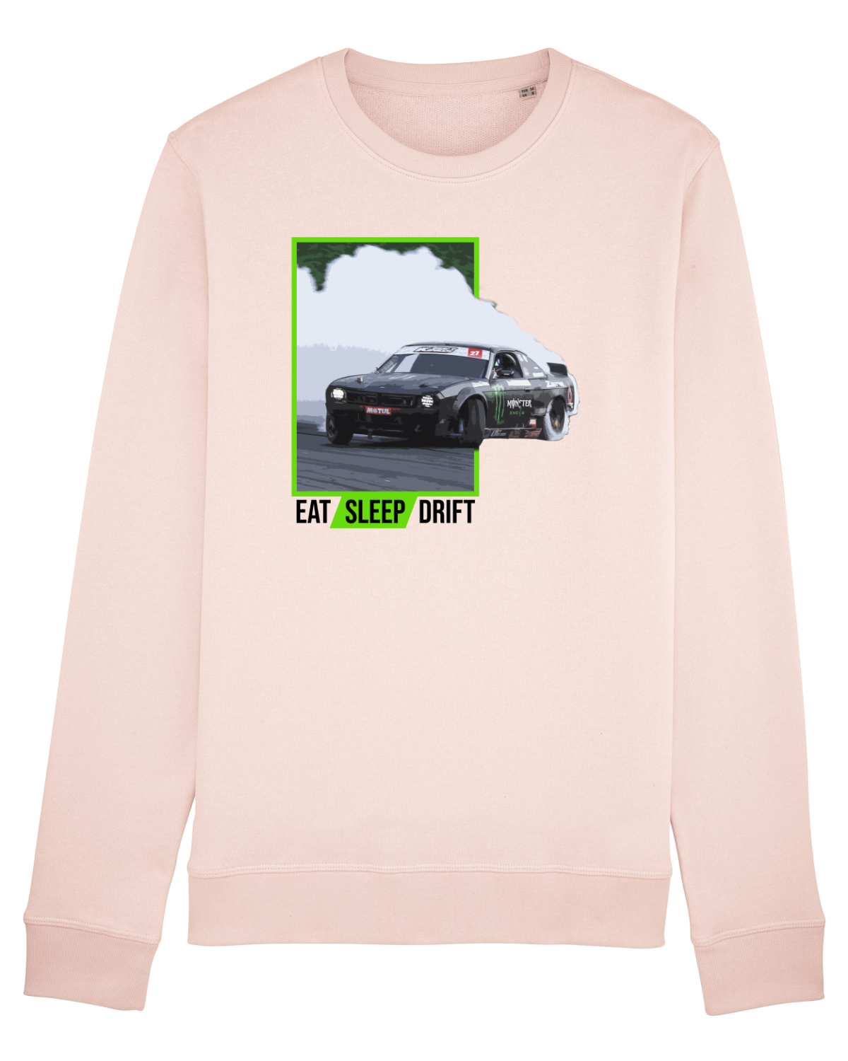 Bluză mânecă lungă Unisex Rise Candy Pink